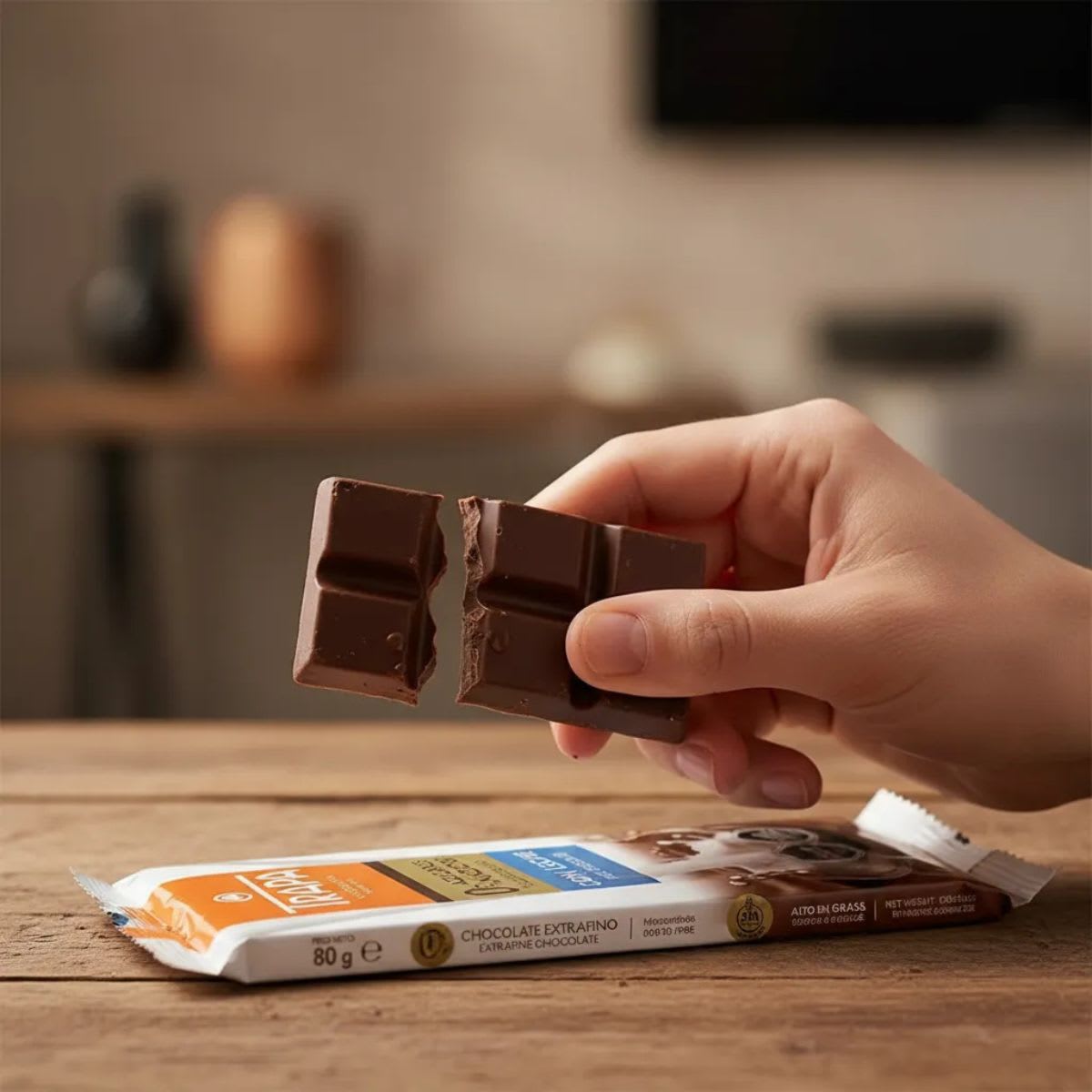 Trapa Chocolate con Leche Sin Azucar Sin Gluten2
