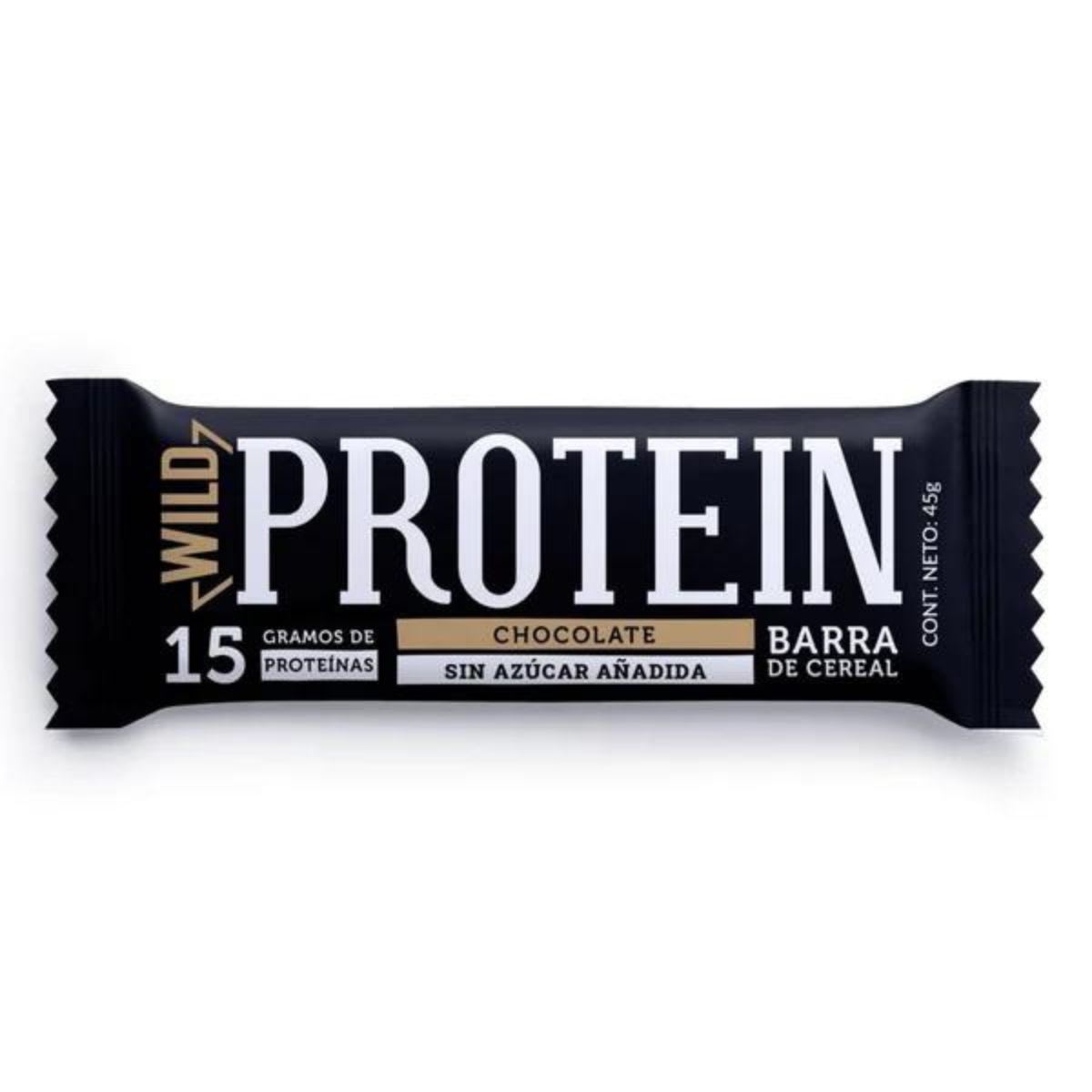 Caja Wild Protein Barra Chocolate 45 g X 16 UN2