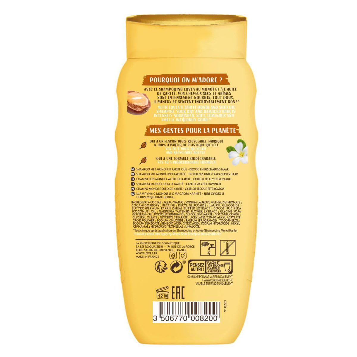 Shampoo Monoi Karite Cabello Seco y Dañado1