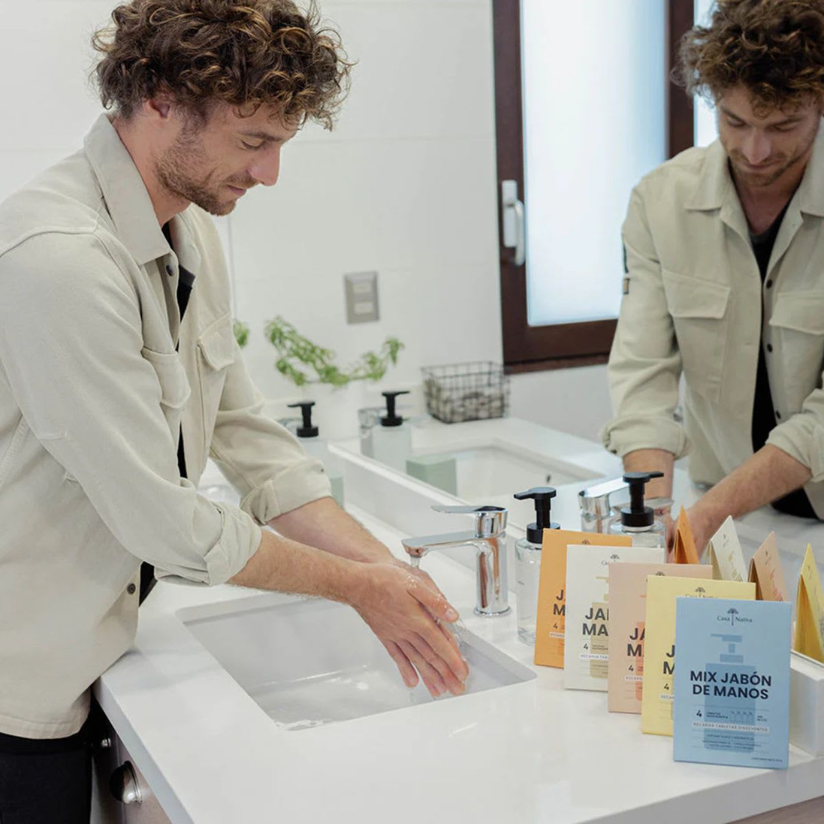 Casa Nativa Recarga Jabon de Manos Espuma Mandarina Oriental3