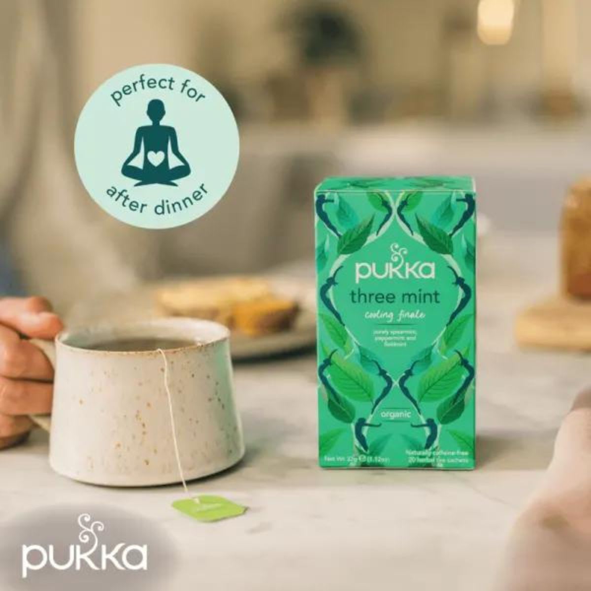 Pukka Three Mint 20 Bolsitas X 4 UN2