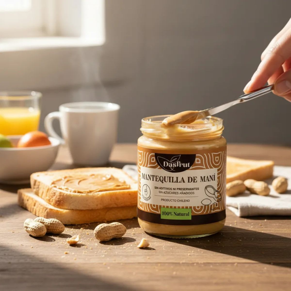 Dasfrut Mantequilla De Mani 410 g3