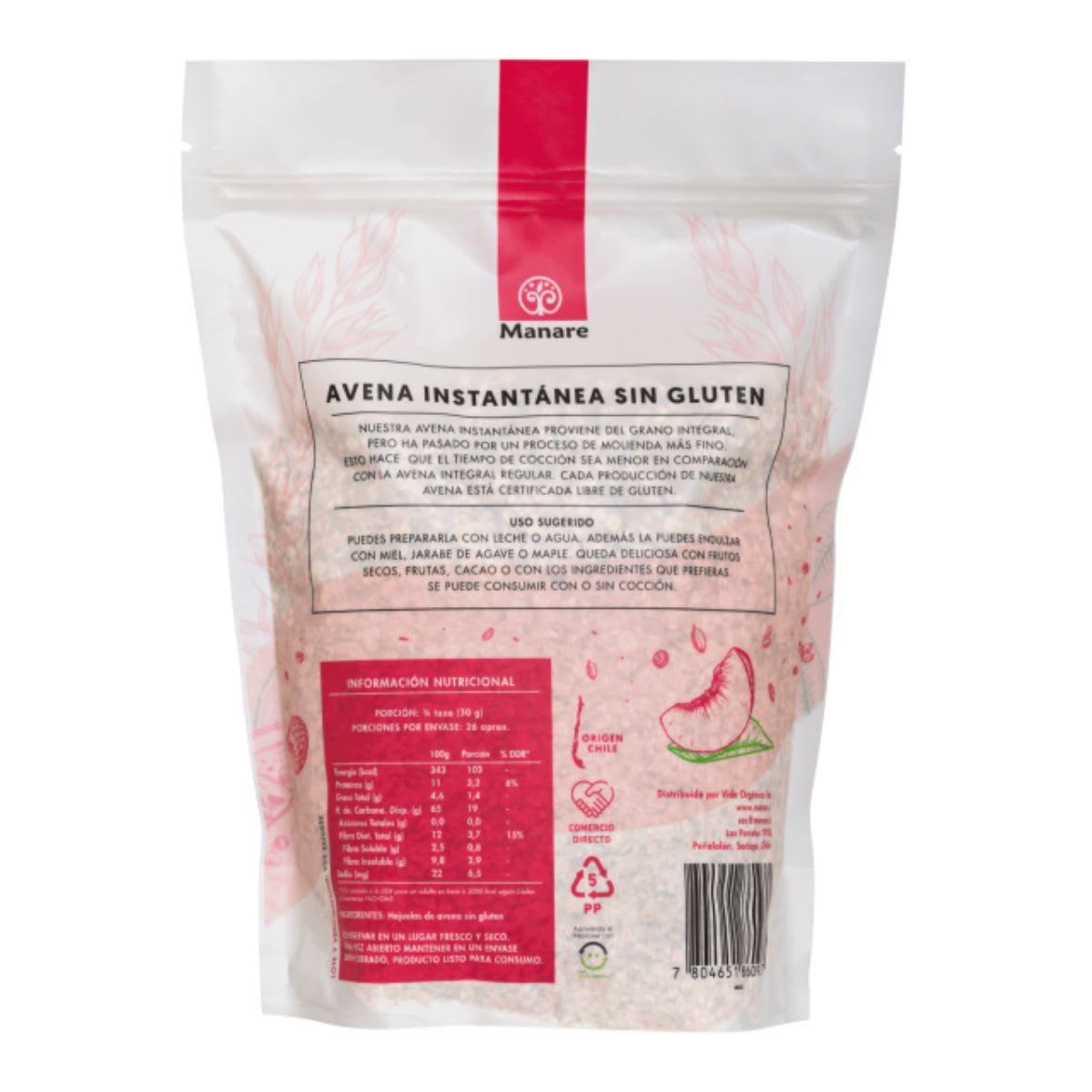 Manare Avena Instantanea Sin Gluten3