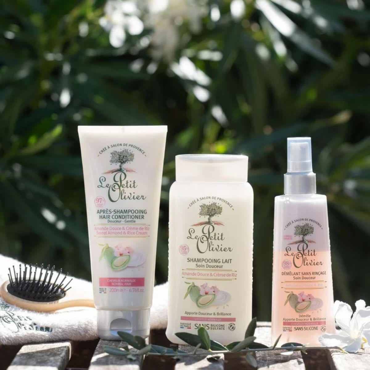 Le Petit Olivier Acondicionador Cabello Normal Almendra Dulce3