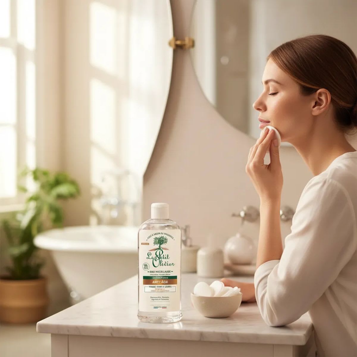 Le Petit Olivier Agua Micelar Anti Edad con Vitamina C y Acido Hialuronico3