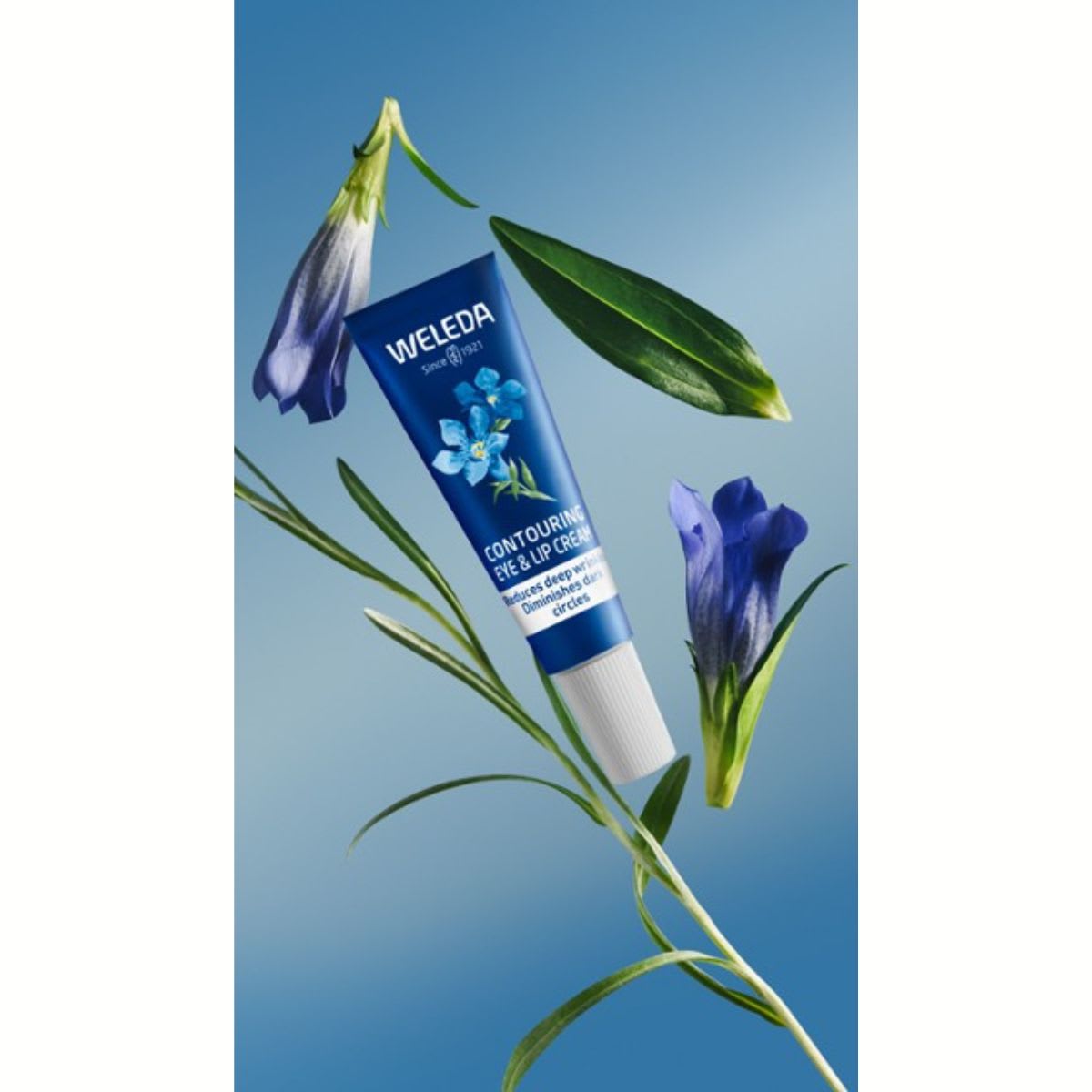 Weleda Genciana Azul y Edelweiss Contorno de Ojos y Labios Redensificante Facial +503
