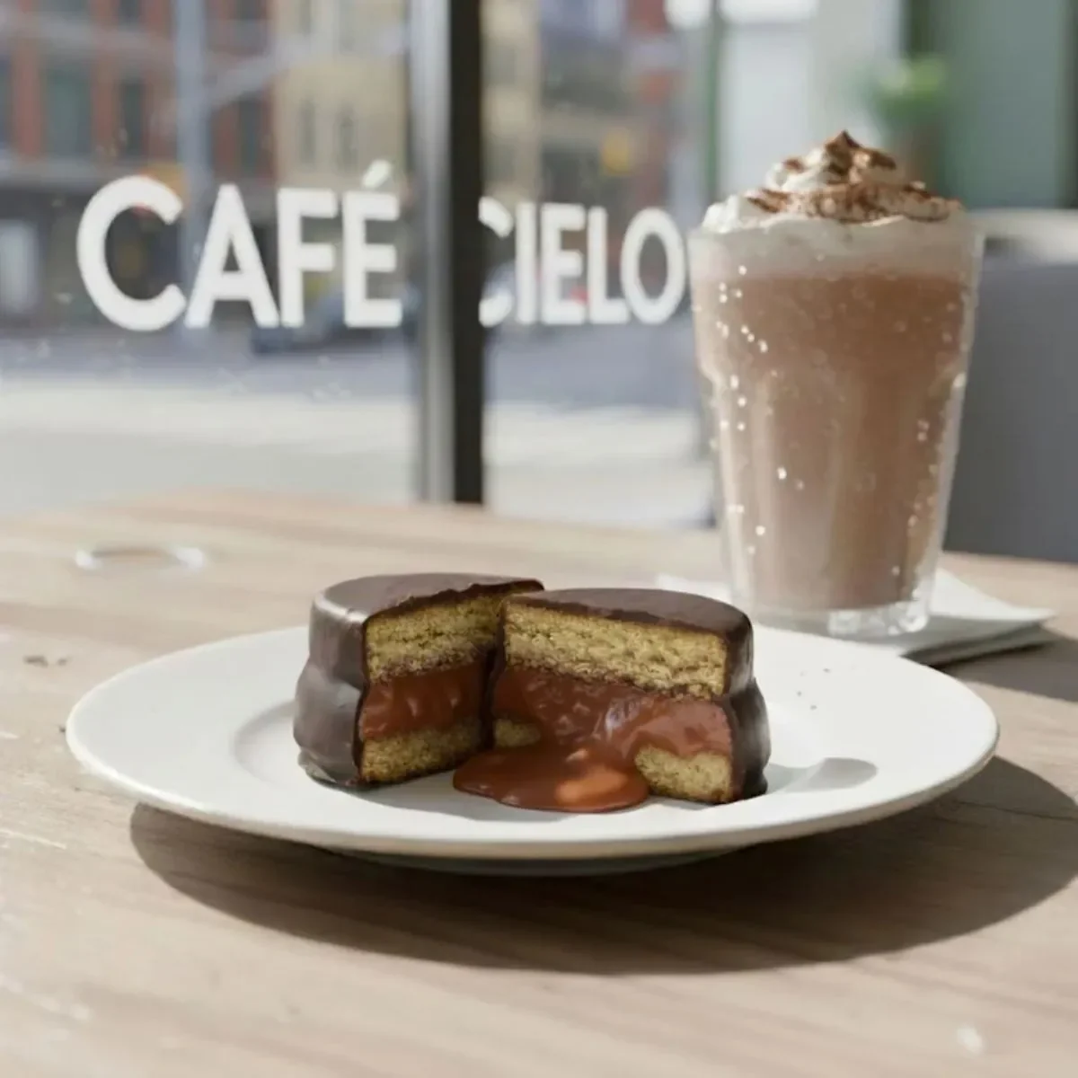 Keto Free Alfajor Keto Relleno con Manjar Sin Gluten5