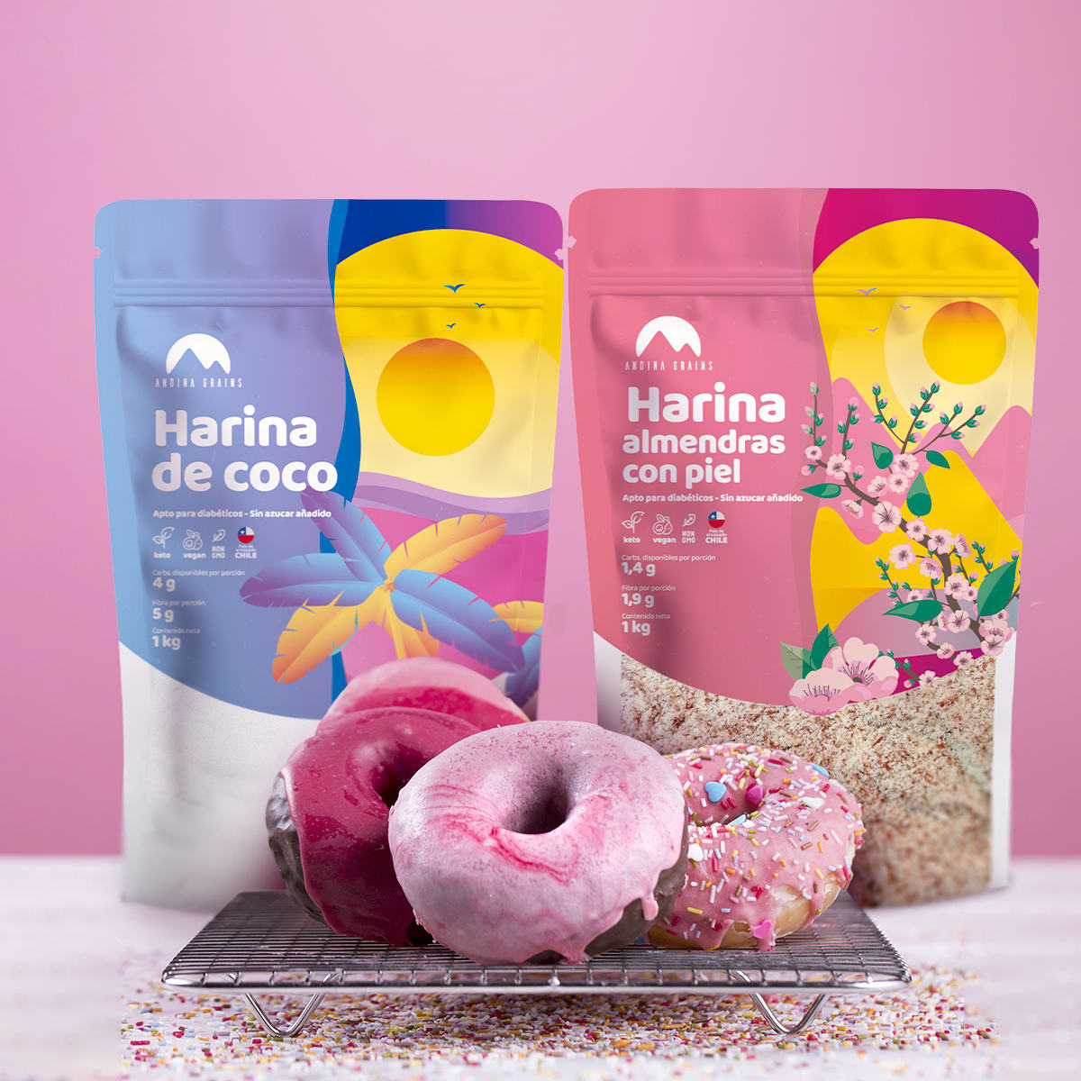 Harina de Almendras con piel + Harina de Coco 2 x 1 Kg3