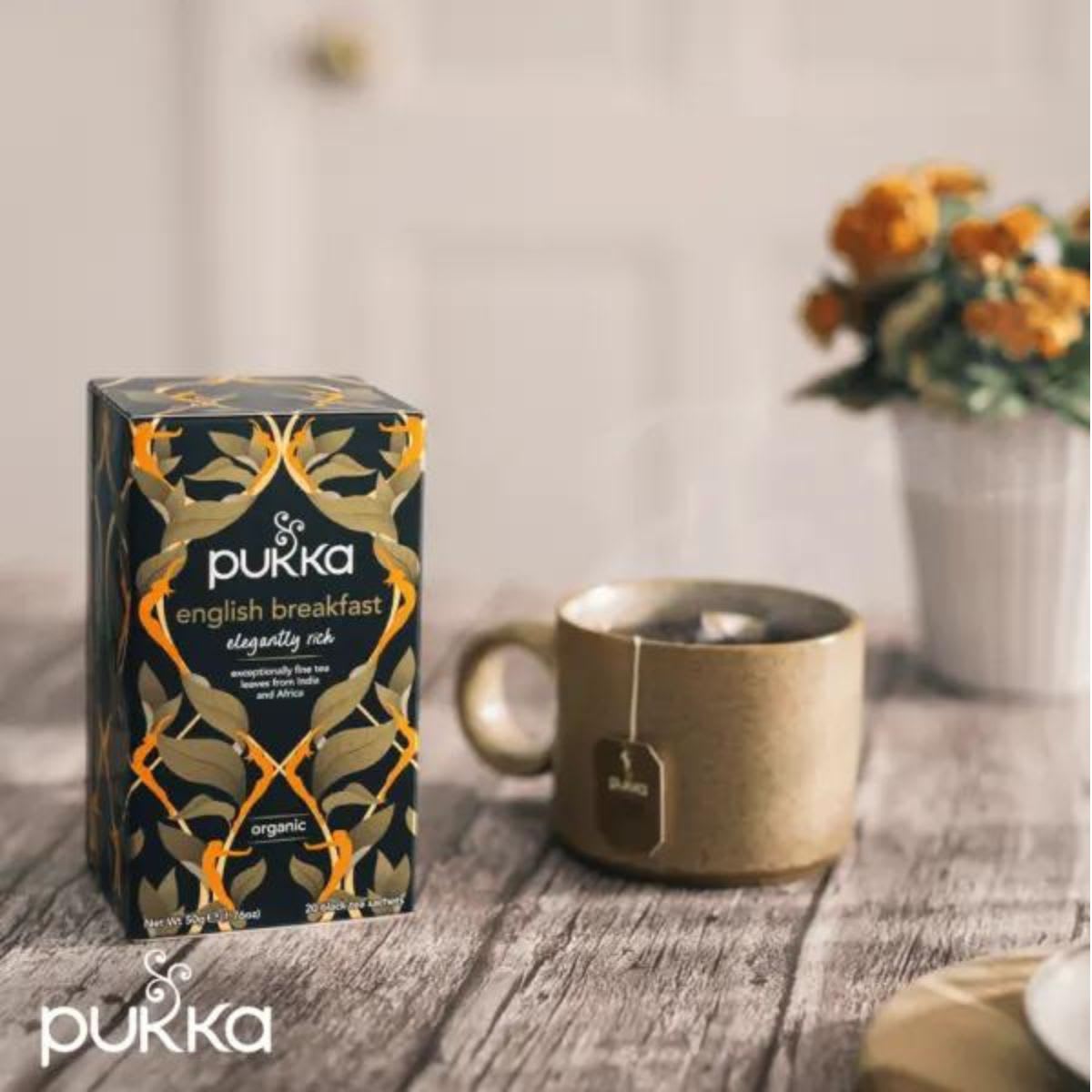 Pukka Elegant English Breakfast 20 Bolsitas X 4 UN2