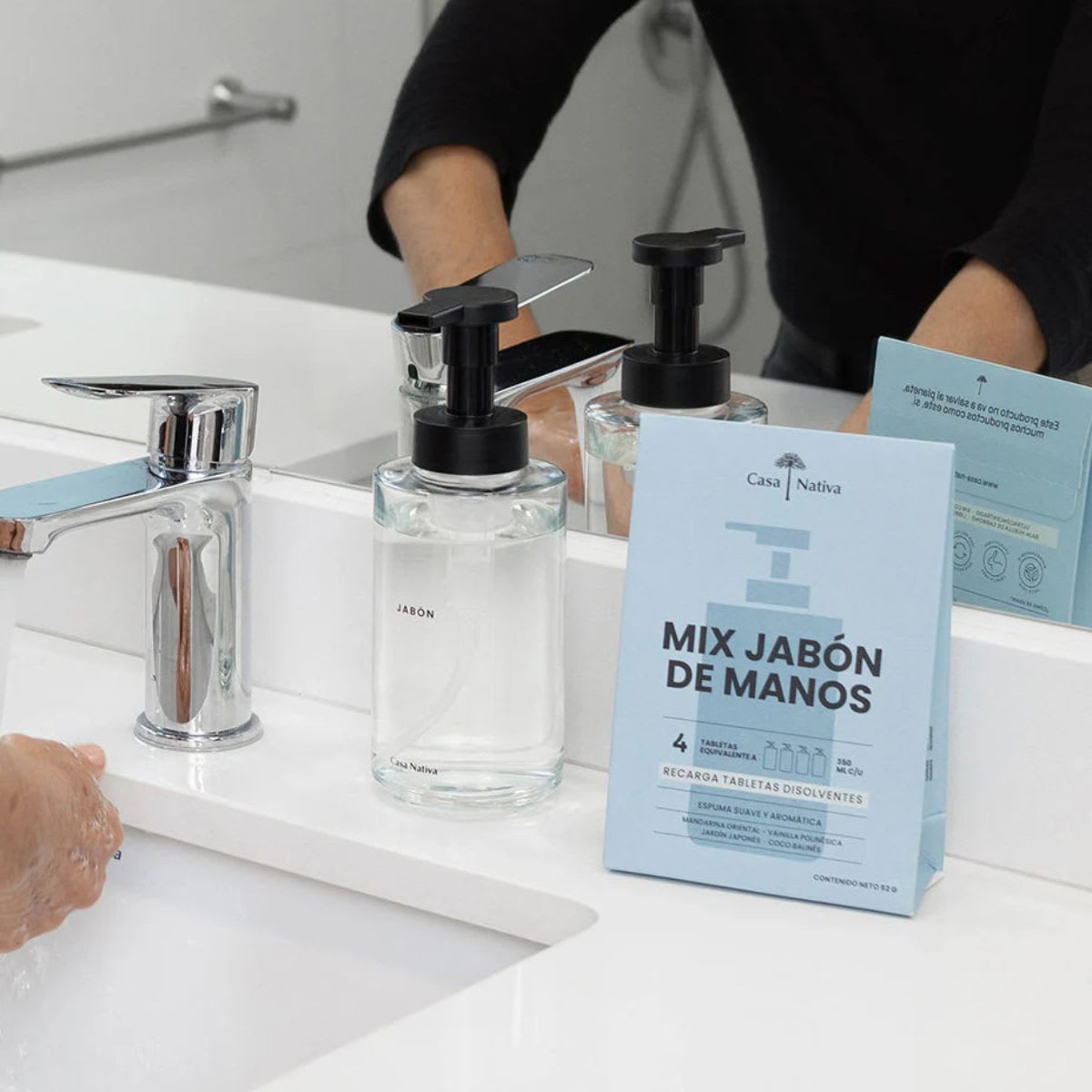 Casa Nativa Recarga Jabon de Manos Espuma Mix Aromas3