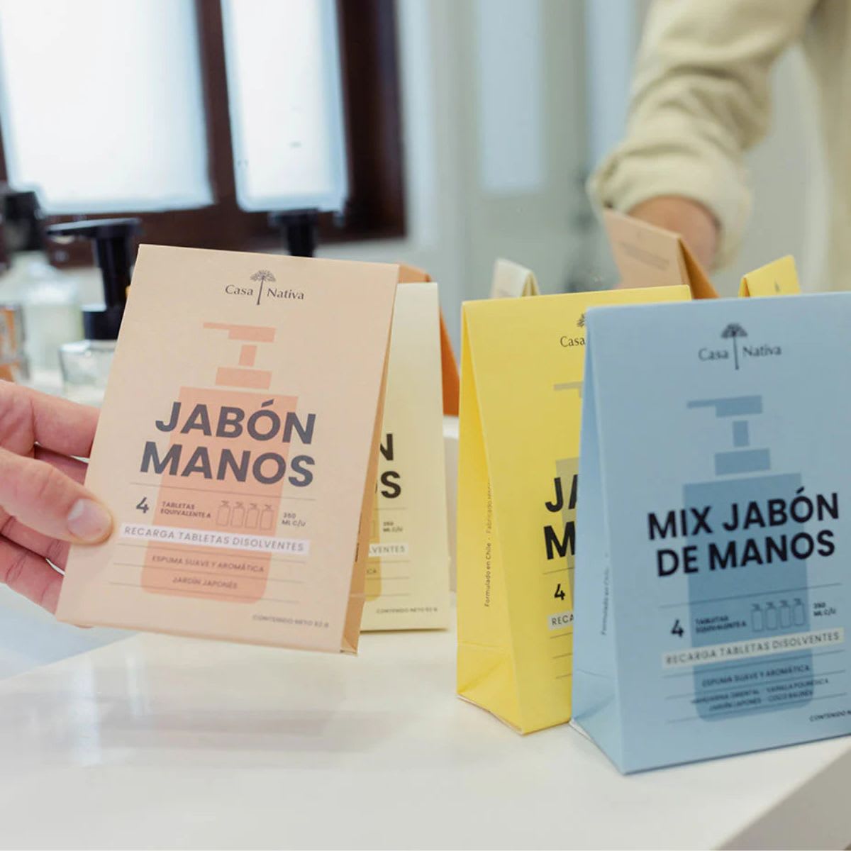 Casa Nativa Recarga Jabon de Manos Espuma Jardin Japones3