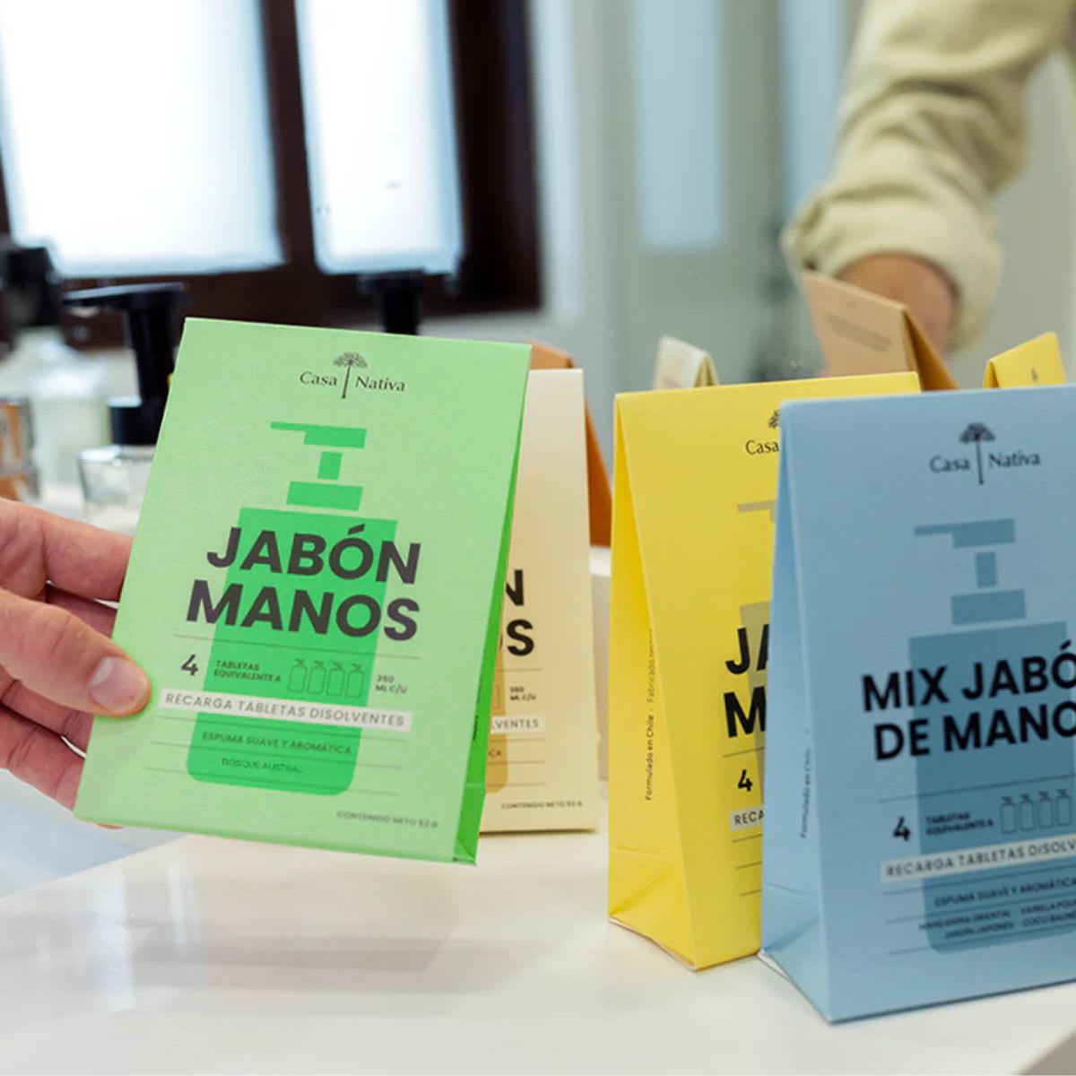 Casa Nativa Recarga Jabon de Manos Espuma Bosque Austral3