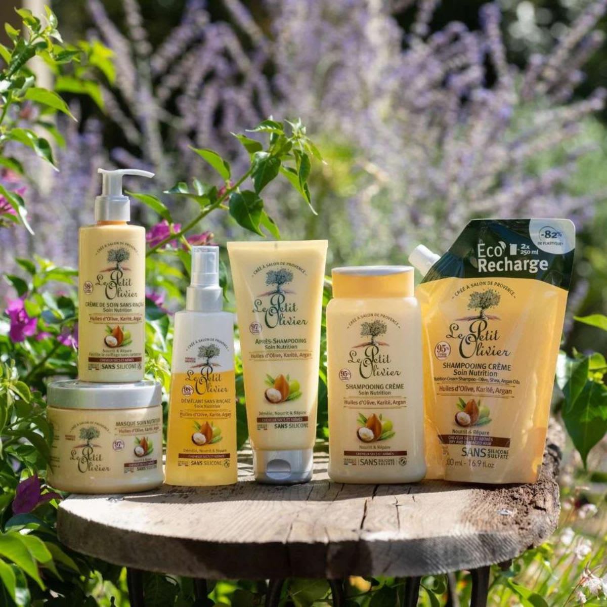 Le Petit Olivier Shampoo Cabello Seco Argan y Karite3