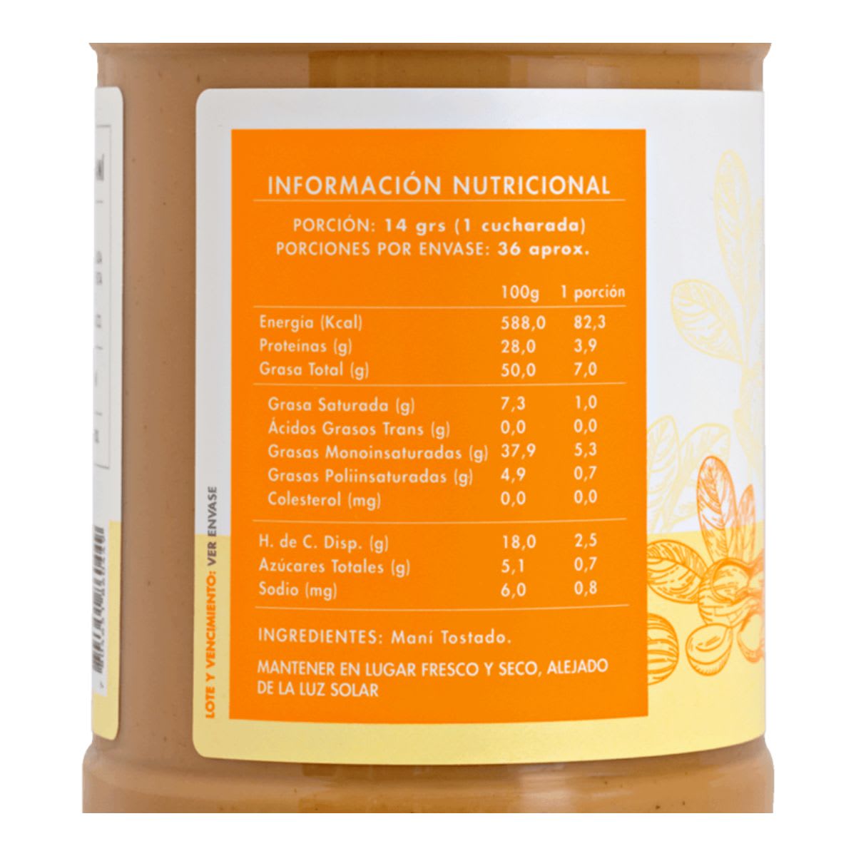 Manare Mantequilla de Mani3