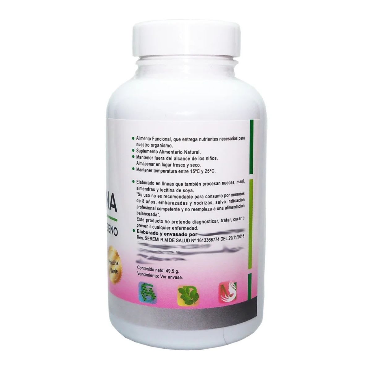 FNL Spirulina + Moringa + Colageno 90 capsulas3