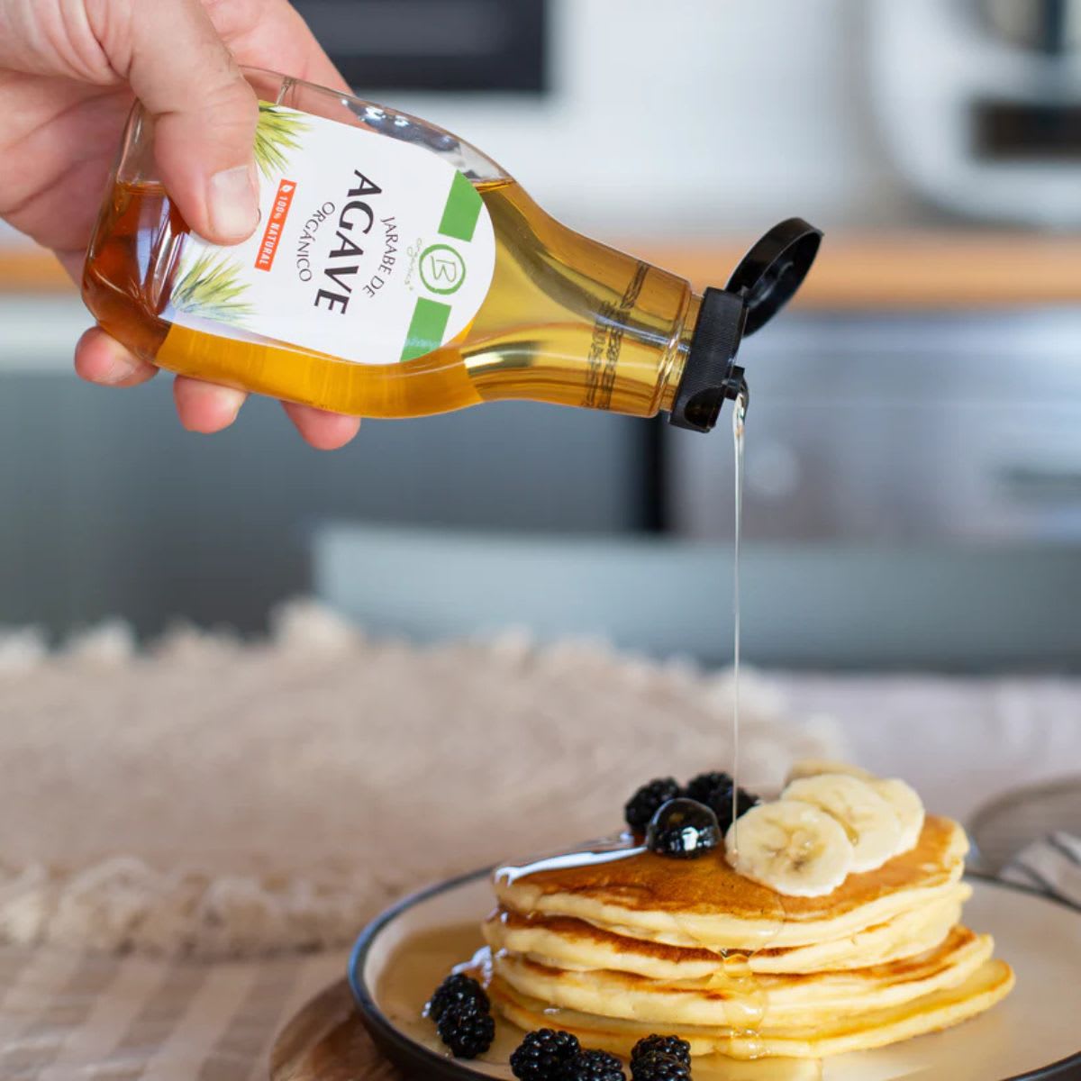 Be Organics Jarabe de Agave Organico 330 mL3