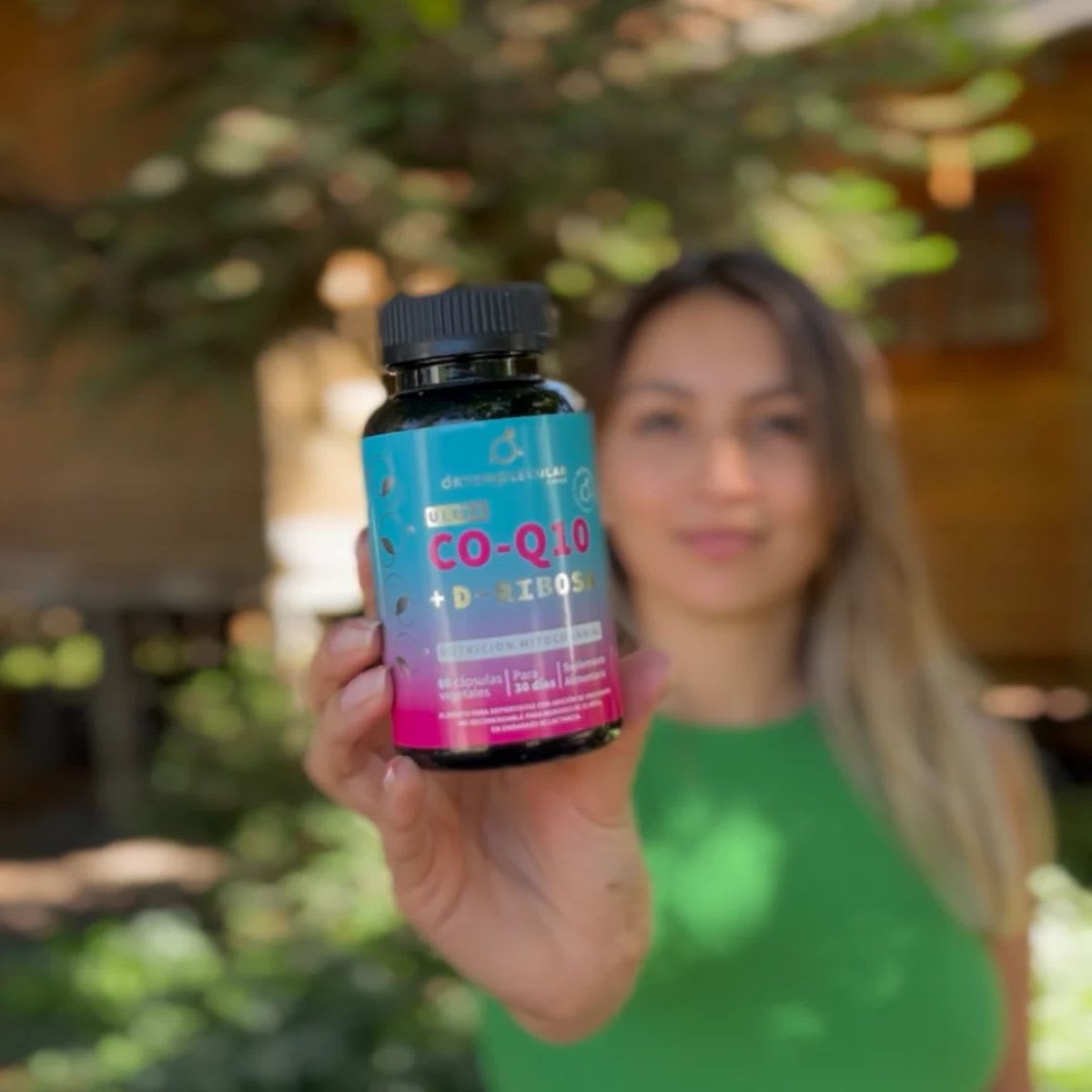 Ortomolecular Coenzima Q10 + D Ribosa 60 caps3