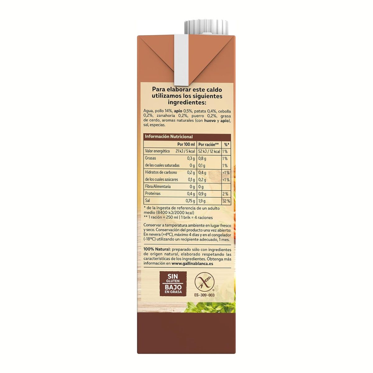 Gallina Blanca Caldo Casero de Pollo3