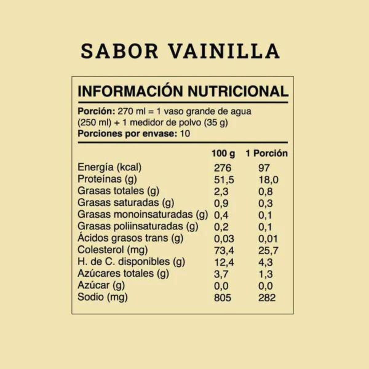 Wild Protein Whey Shake Vainilla 350 g3