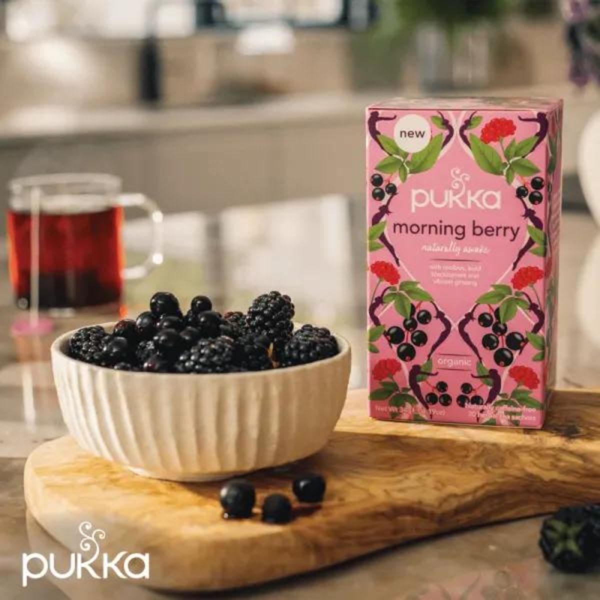 Pukka Morning Berry 20 Bolsitas X 4 UN2