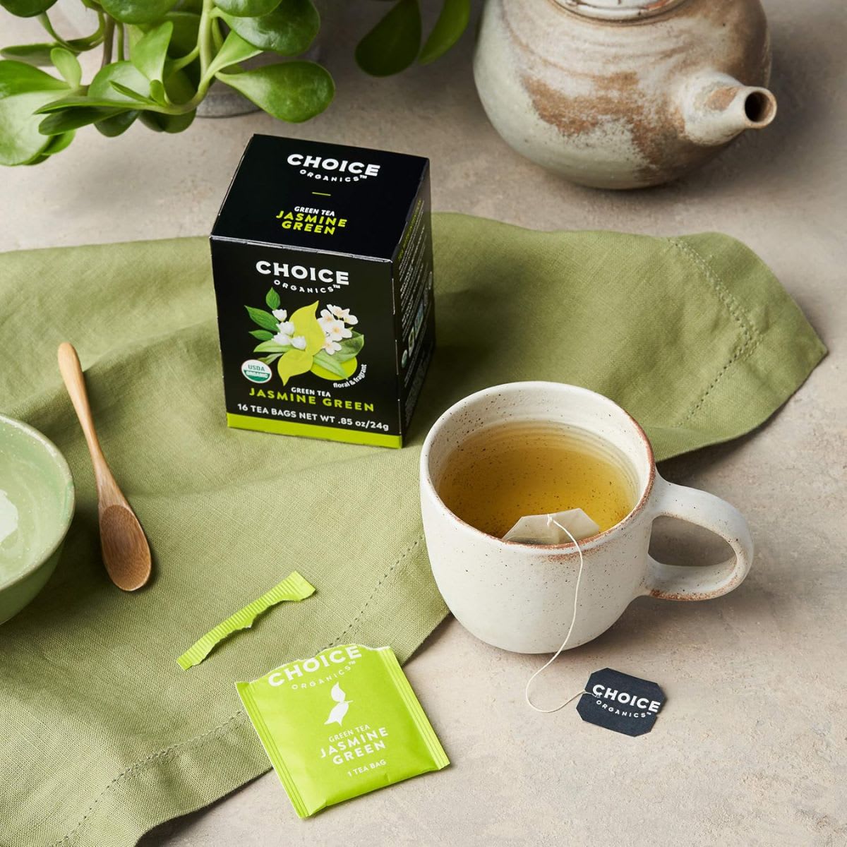 Choice Te Jasmine Green Organico3
