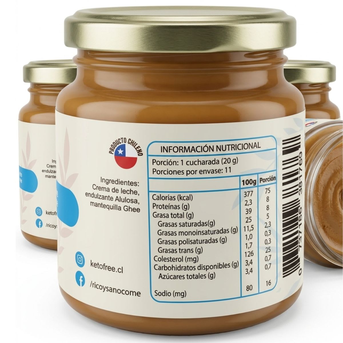 Keto Free Manjar Keto Sin Lactosa3