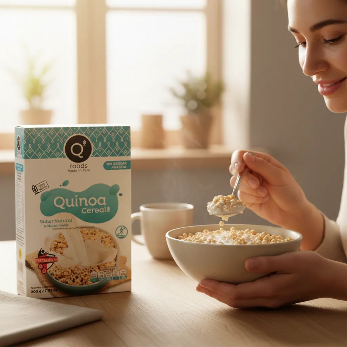 Q Foods Cereal de Quinoa Sabor Natural 200g3