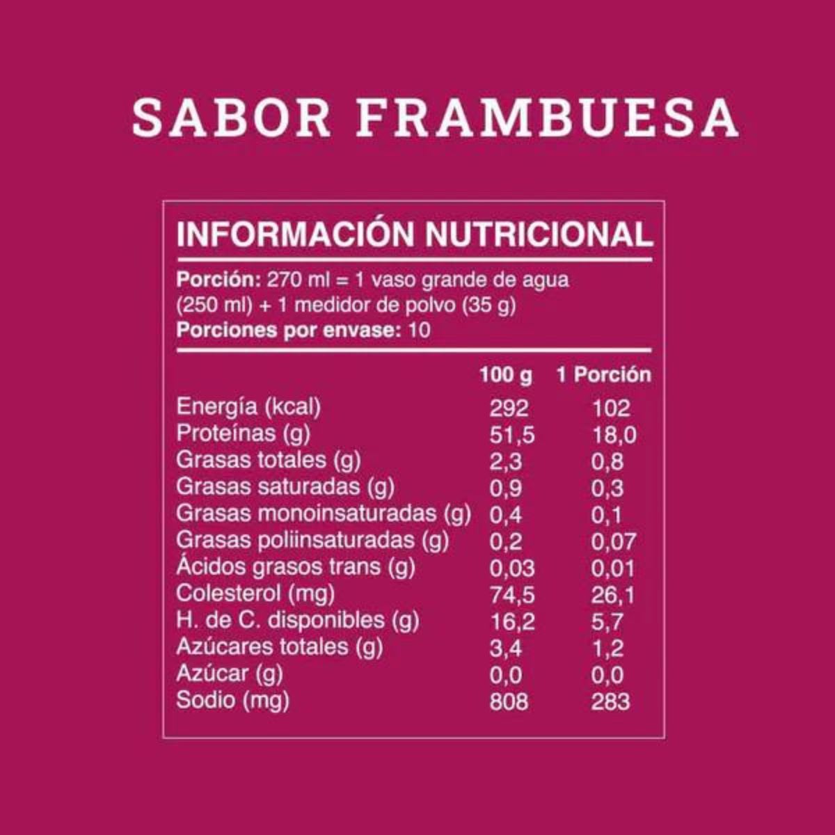 Wild Protein Shake Frambuesa6