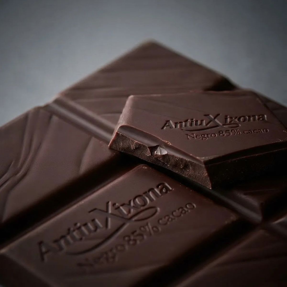 Antiu Xixona Chocolate Negro 85% Cacao Sin Azucar Sin Gluten3