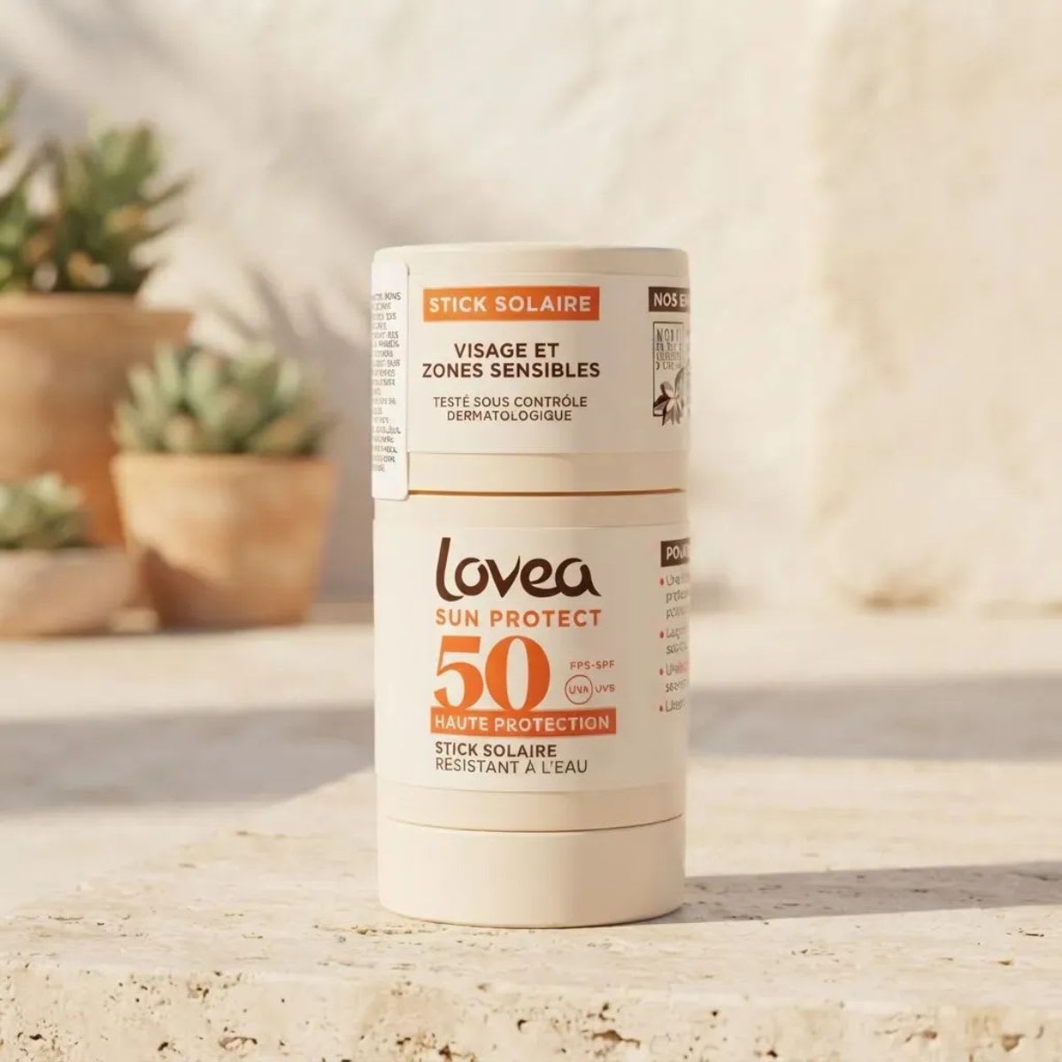 Lovea Stick Protector Solar FPS50 Aceite de Monoi Tahiti3