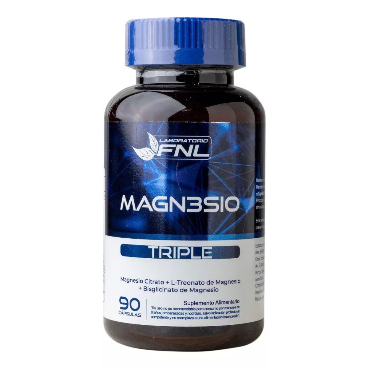 FNL Magnesio Triple 90 capsulas3