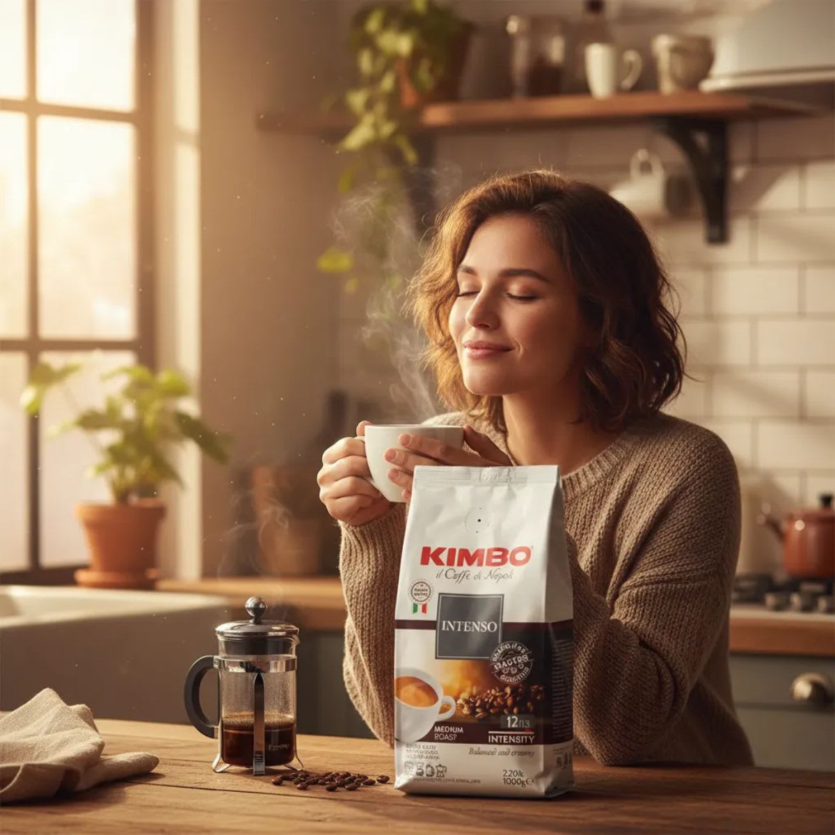 Kimbo Café  Intenso en Grano 1 Kg3