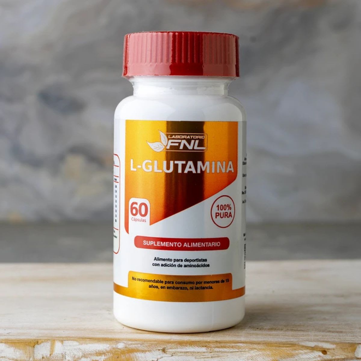 FNL L-Glutamina 500 mg 60 capsulas3