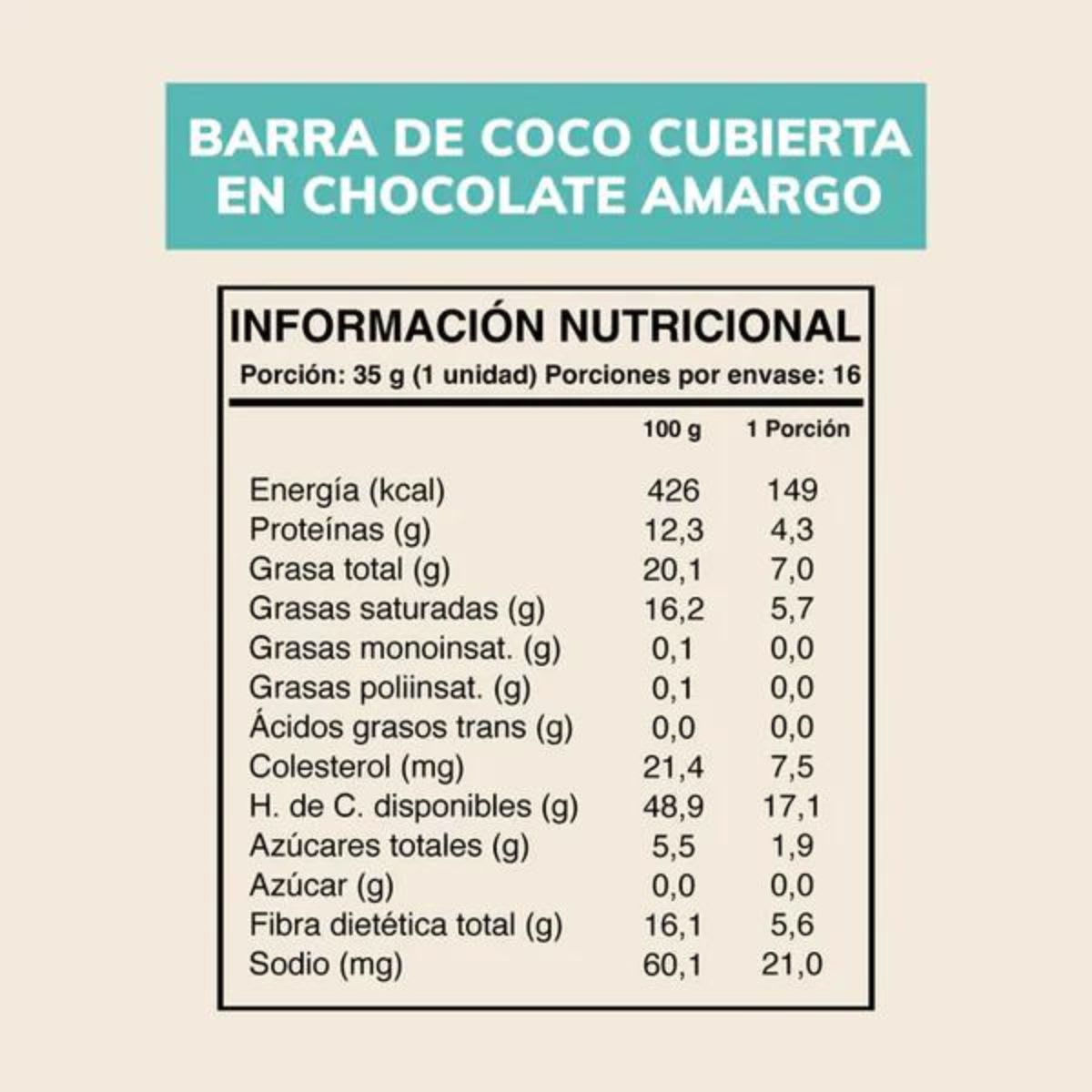 Caja Wild Fit Barras Coco 35 g X 5 UN3