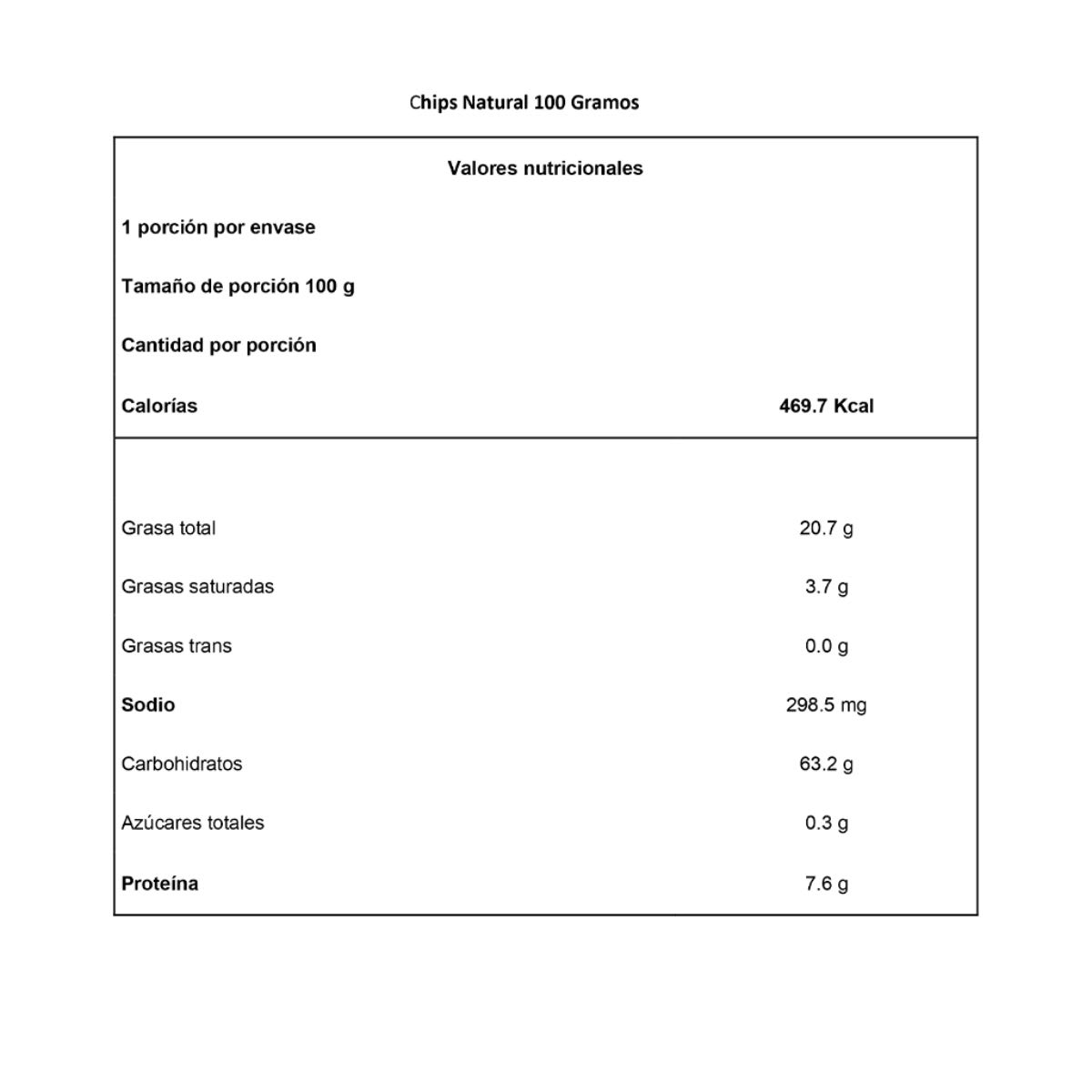 Q Foods Chips de Quinoa Natural 100g4