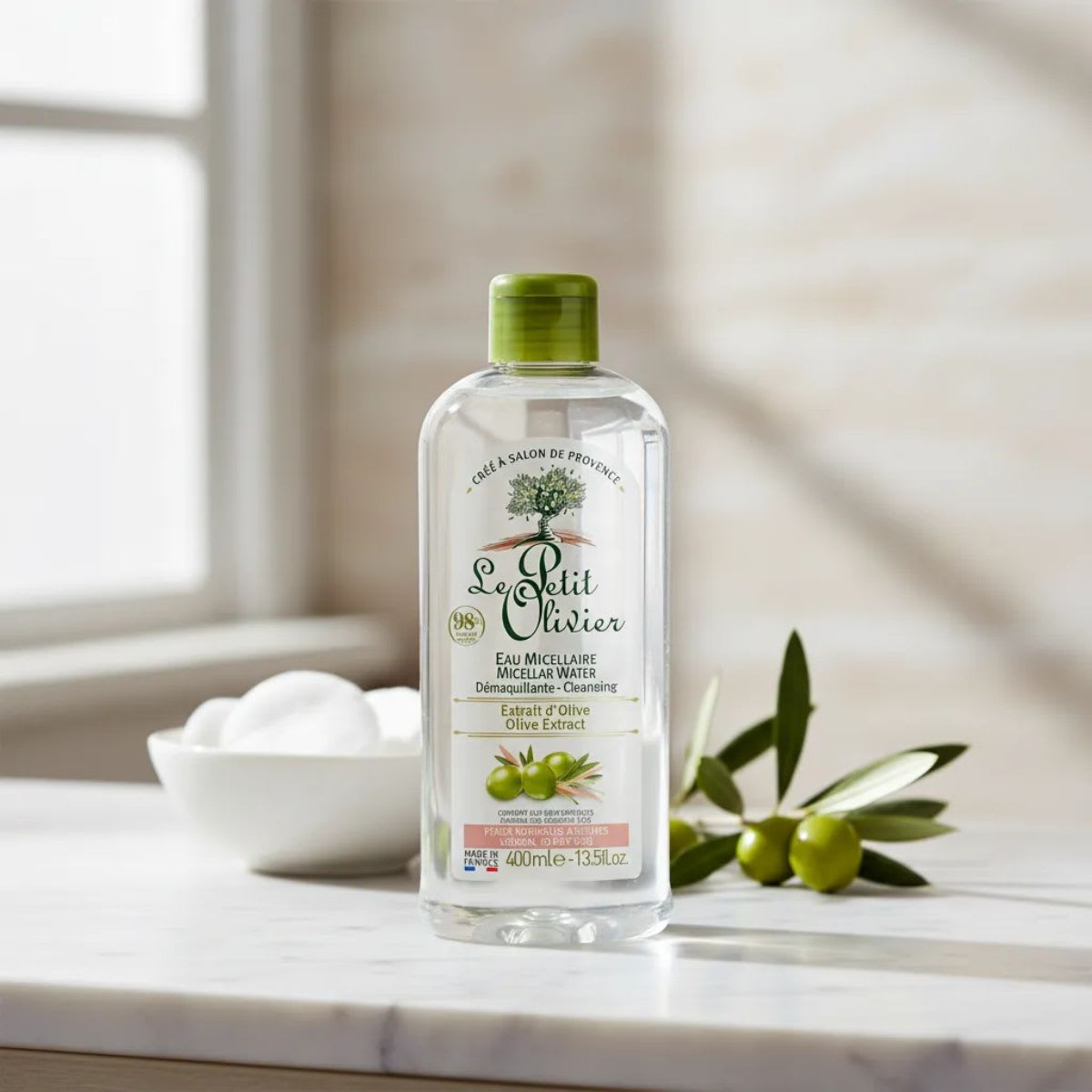 Le Petit Olivier Agua Micelar Hidratante con Oliva3