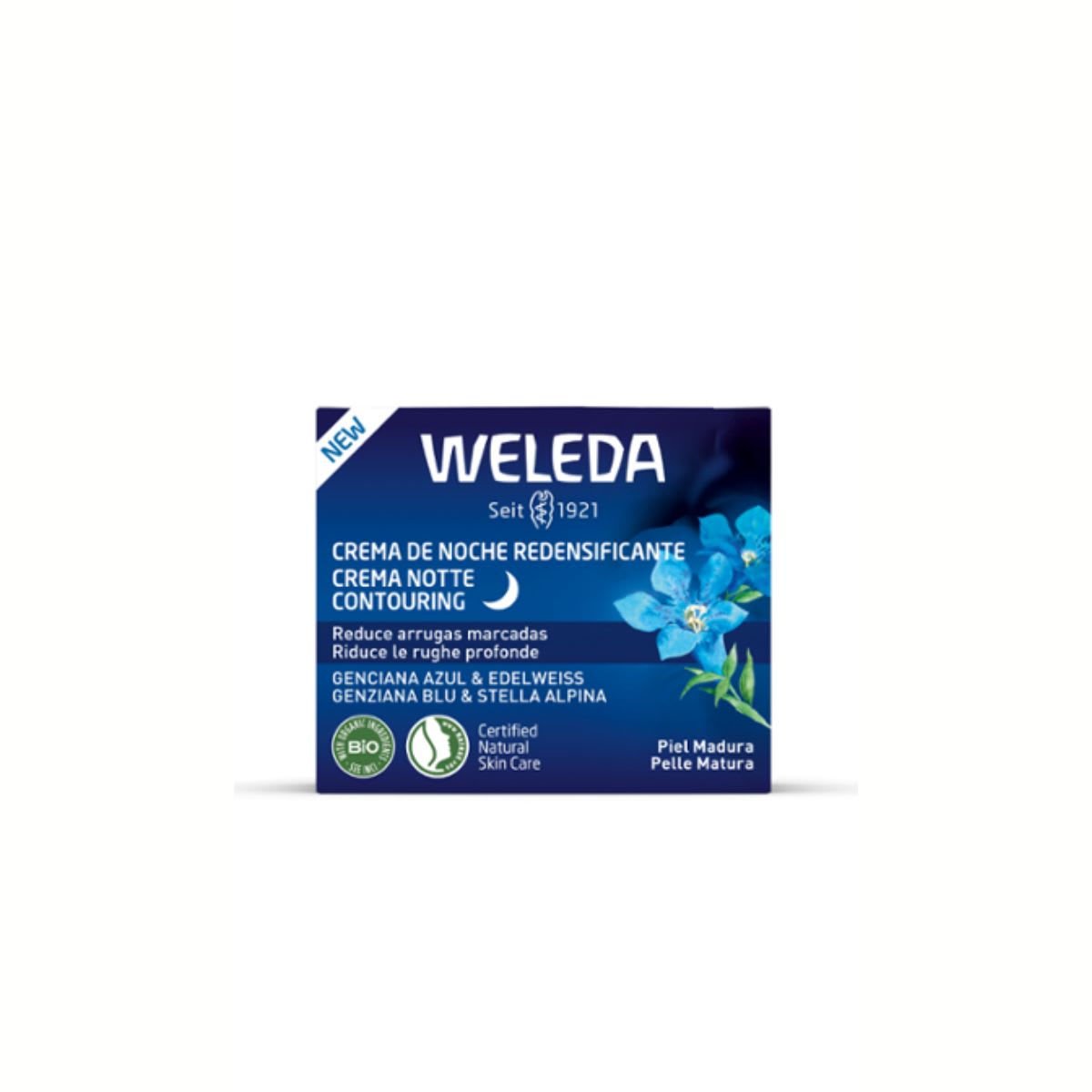 Weleda Genciana Azul y Edelweiss Crema de Noche Redensificante Facial +504