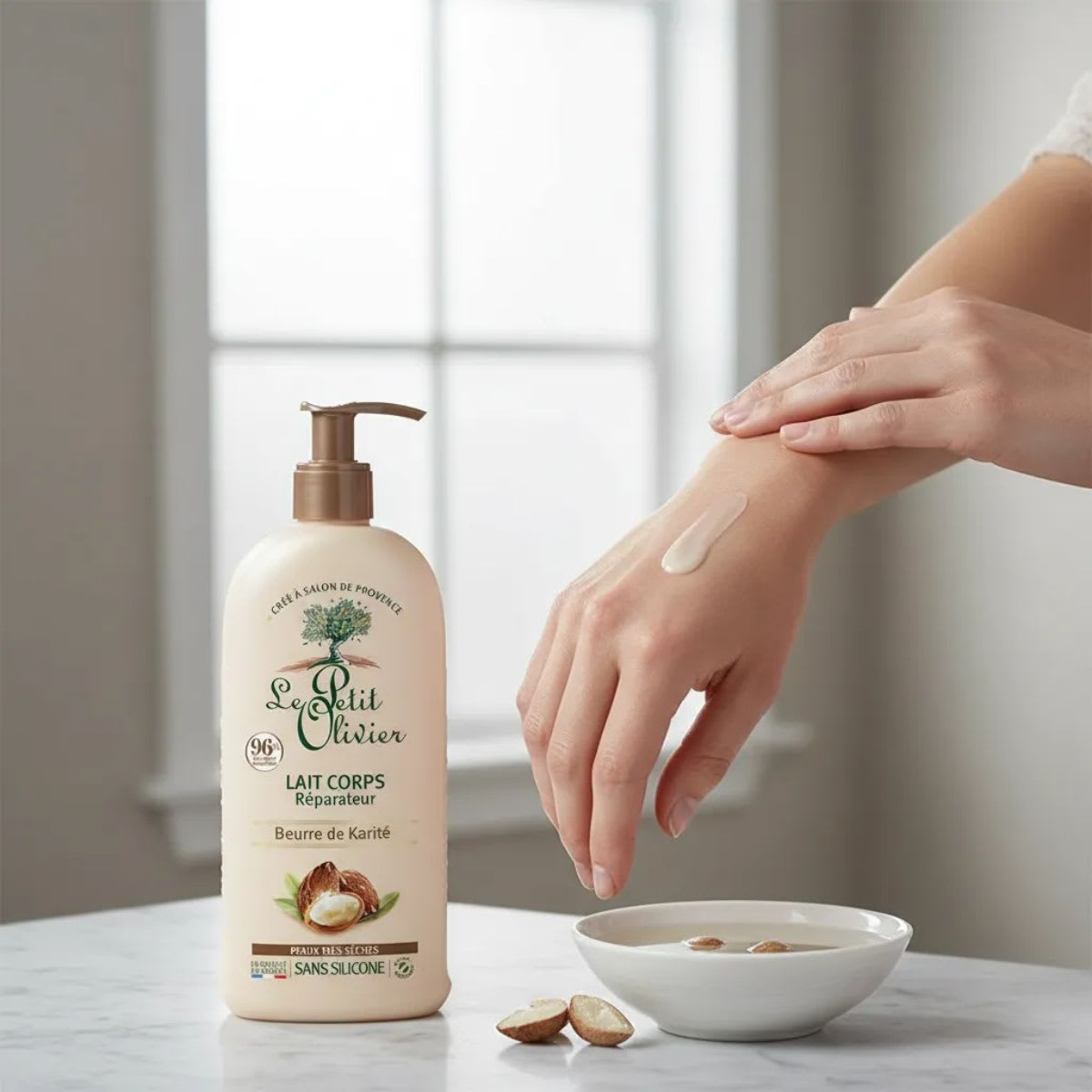 Le Petit Olivier Locion Corporal Nutritiva Con Aceite de Argan4