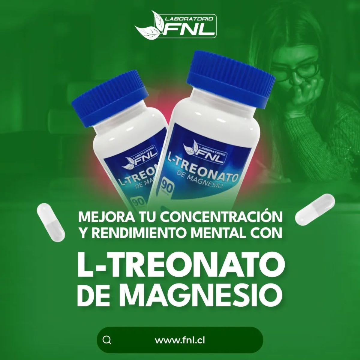 FNL L-Treonato de Magnesio 600 mg 90 capsulas4