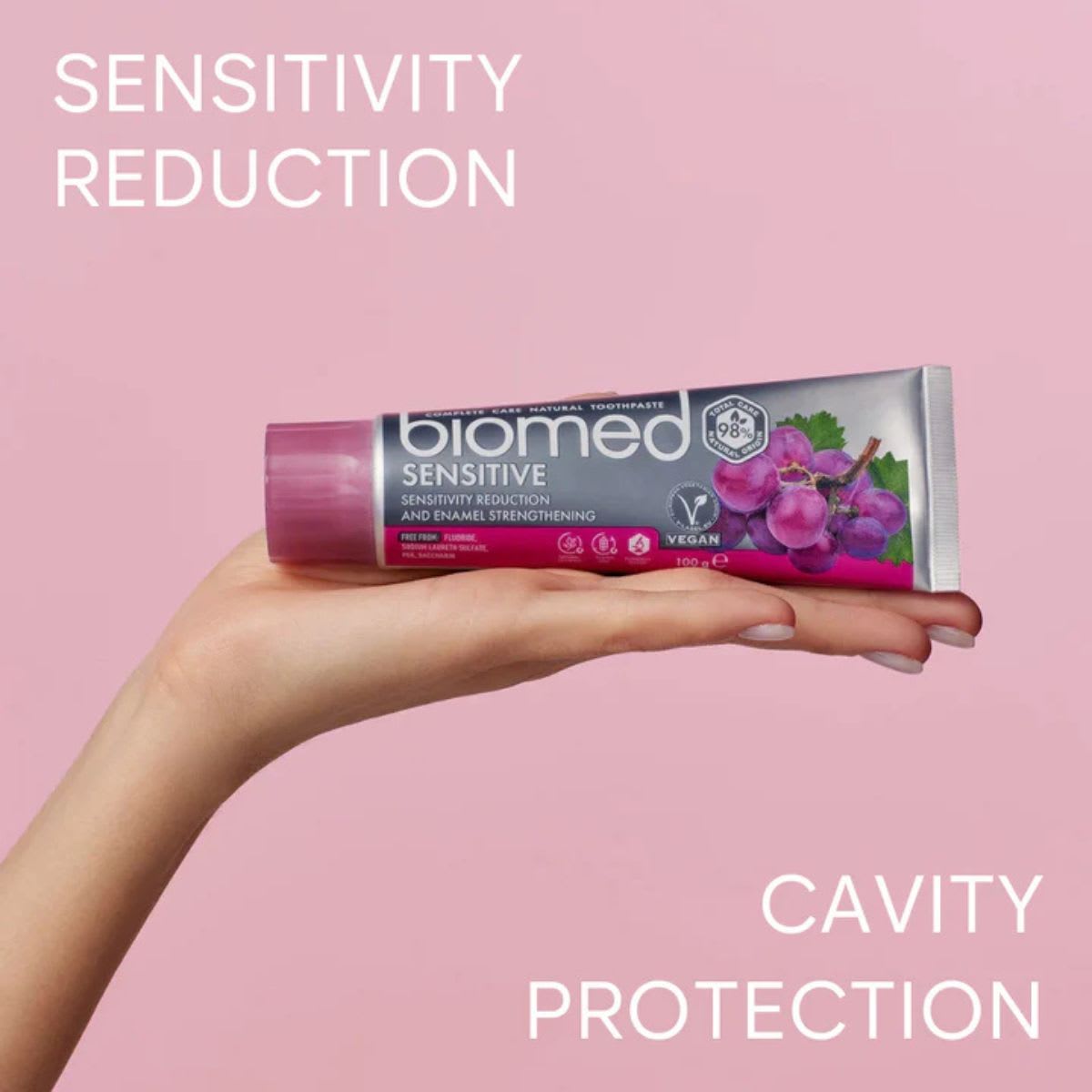Biomed Pasta Dental Sin Fluor Sensitive4