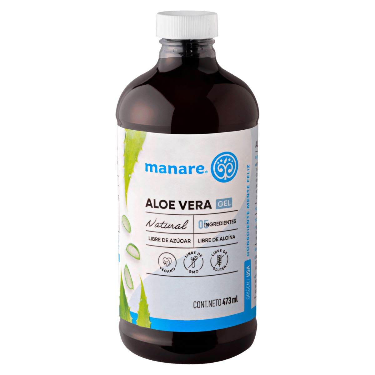 Manare Aloe Vera Gel 473 mL4