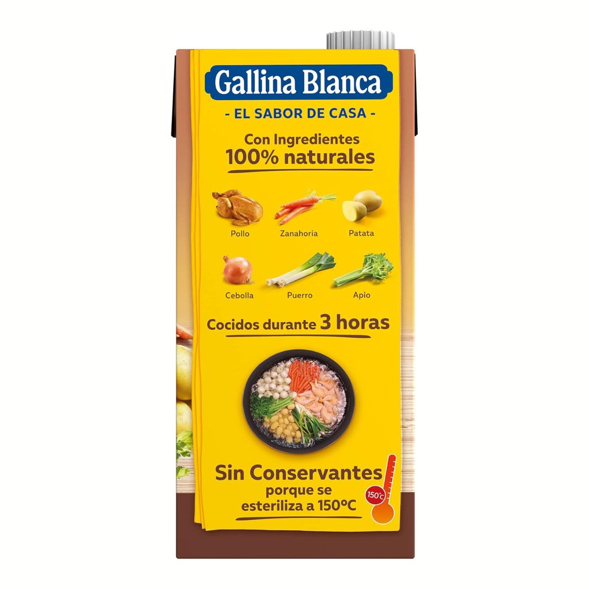 Gallina Blanca Caldo Casero de Pollo4