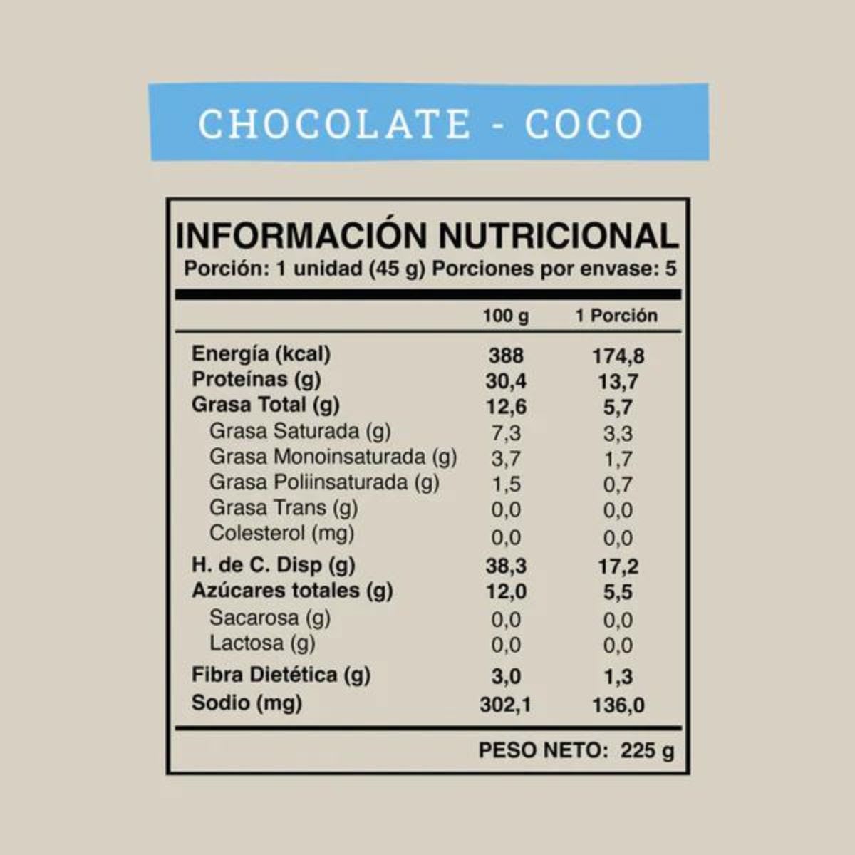Caja Wild Protein Barra Vegana Chocolate Coco4