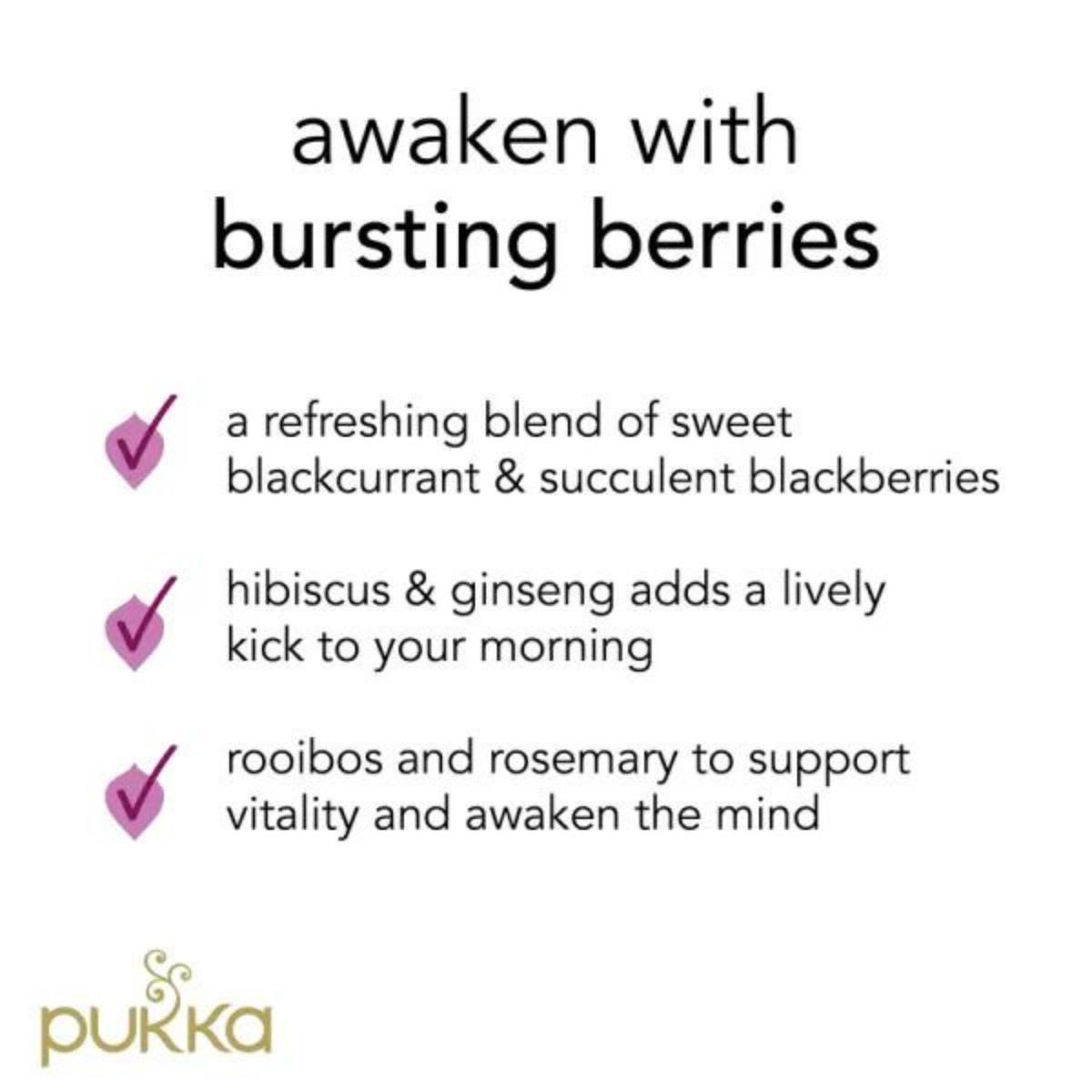 Pukka Morning Berry 20 Bolsitas X 4 UN3
