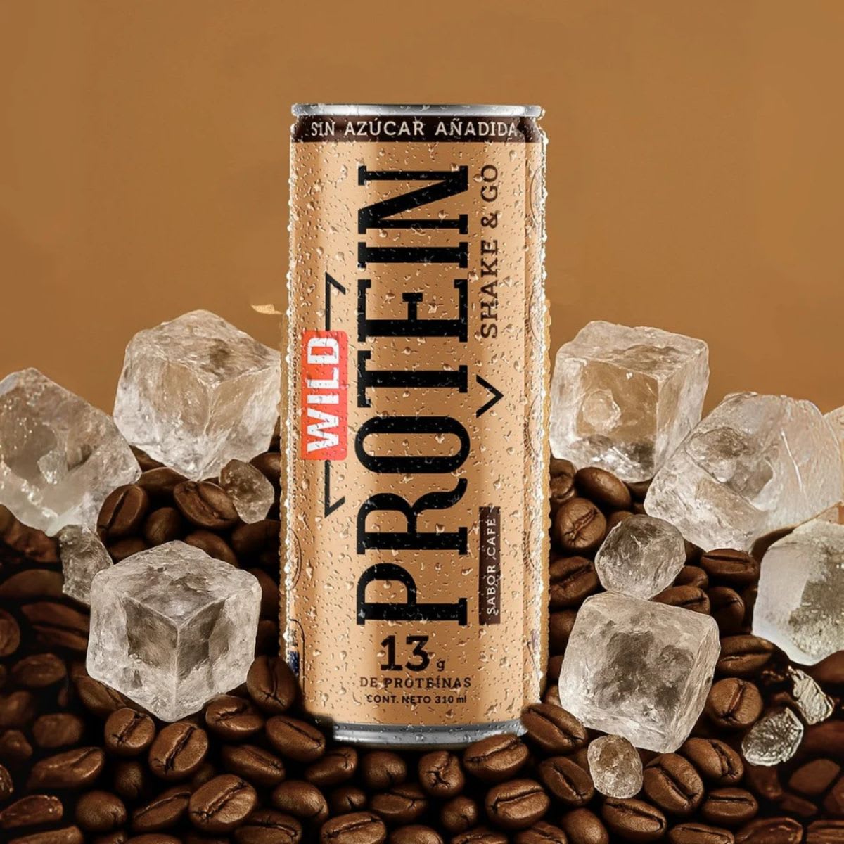 Wild Protein Shake & Go Café 310 ml X 12 UN4