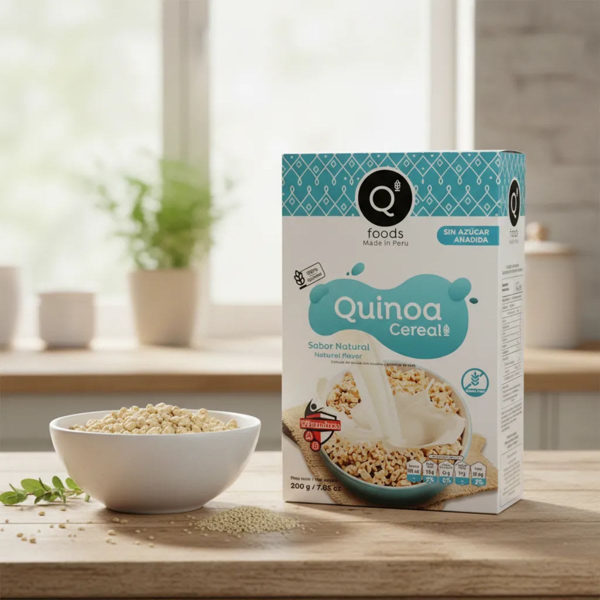Q Foods Cereal de Quinoa Sabor Natural 200g4