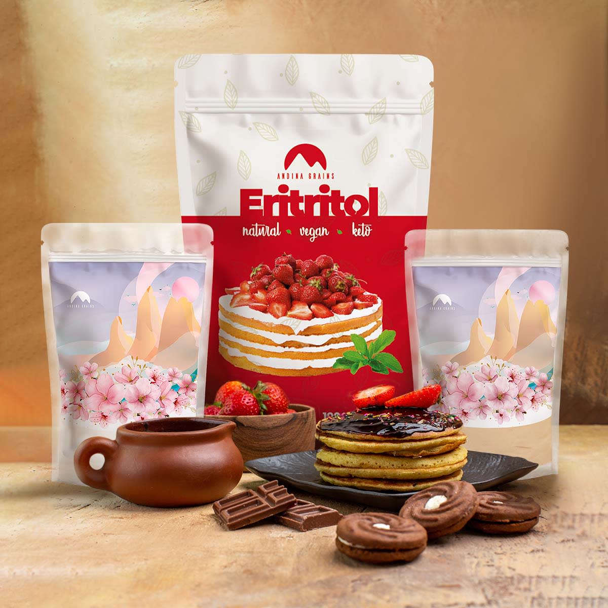 Eritritol + Goma + Psyllium5