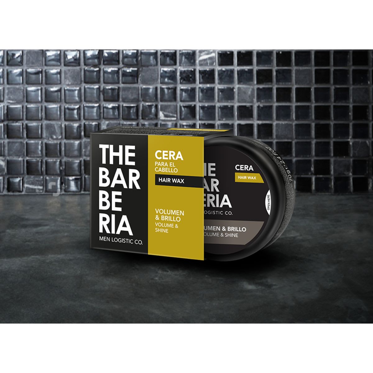 The Barberia Cera Para El Cabello Volumen y Brillo4