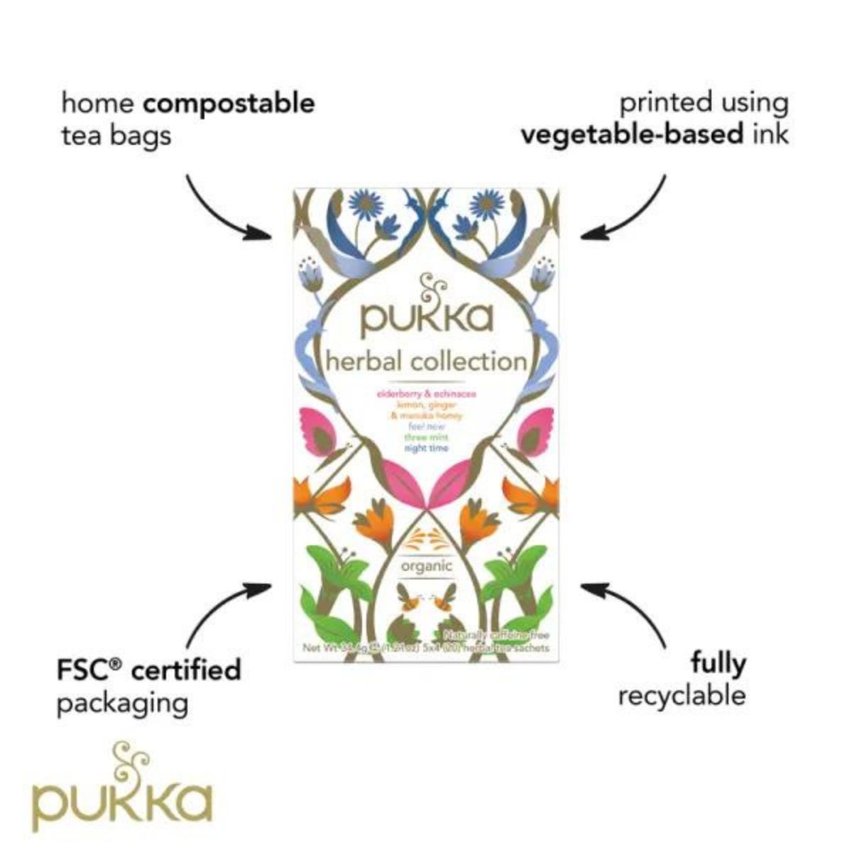 Pukka Herbal Collection 20 Bolsitas X 4 UN3