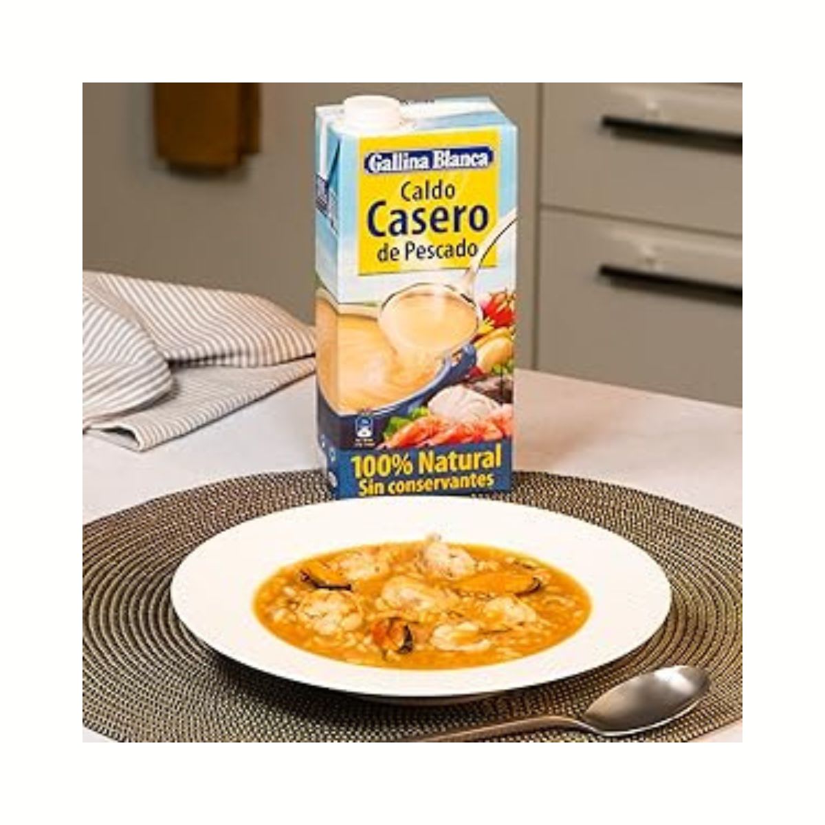 Gallina Blanca Caldo Casero de Pescado 1 L5